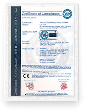 Our Certificates